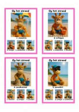 Kwartetspel digitaal De zomer van Sammy