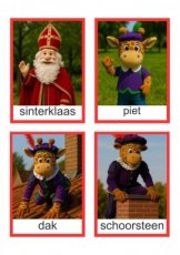 Woordkaartjes Sinterklaas